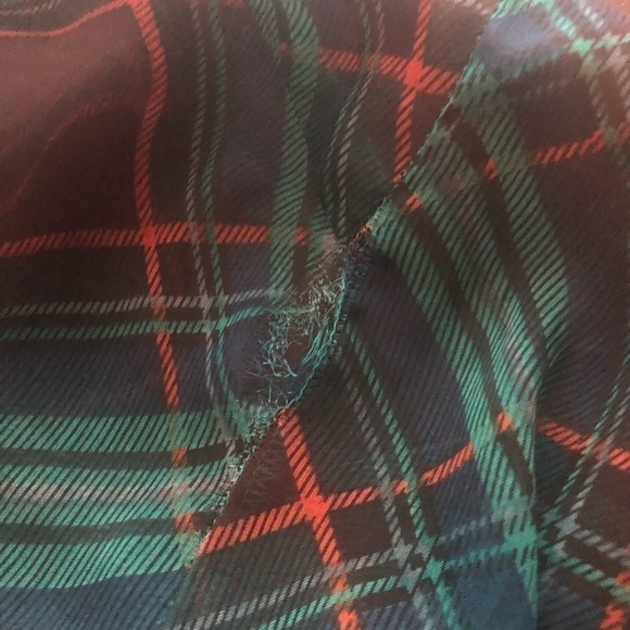 BEDO Femme Tartan Inspired Sheer Sleeveless Blouse - Picture 10 of 11